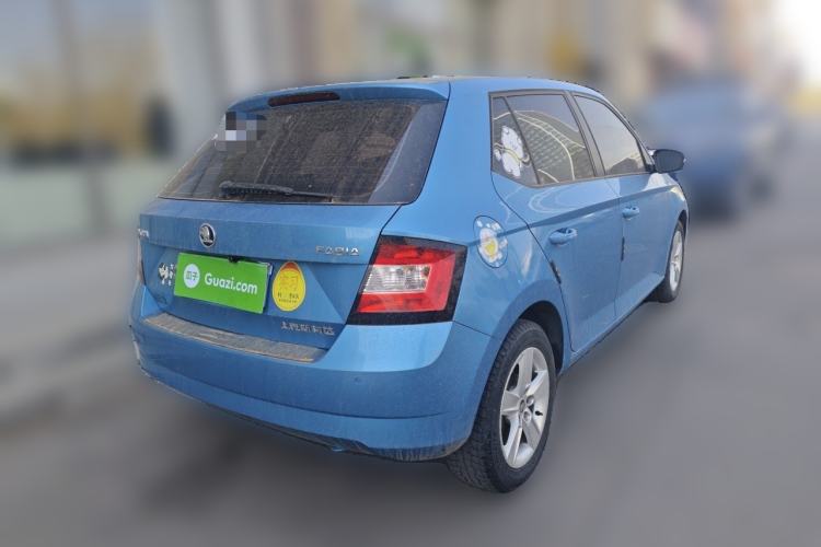 Used Skoda Fabia 2016 1.4L Automatic Car Enjoy Edition Rear Right 45 Deg