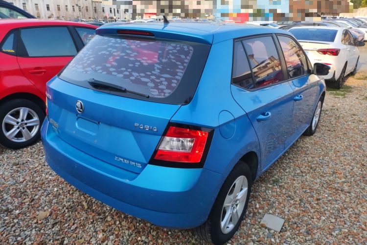 Used Skoda Fabia 2016 1.4L Automatic Car Enjoy Edition Rear Right 45 Deg