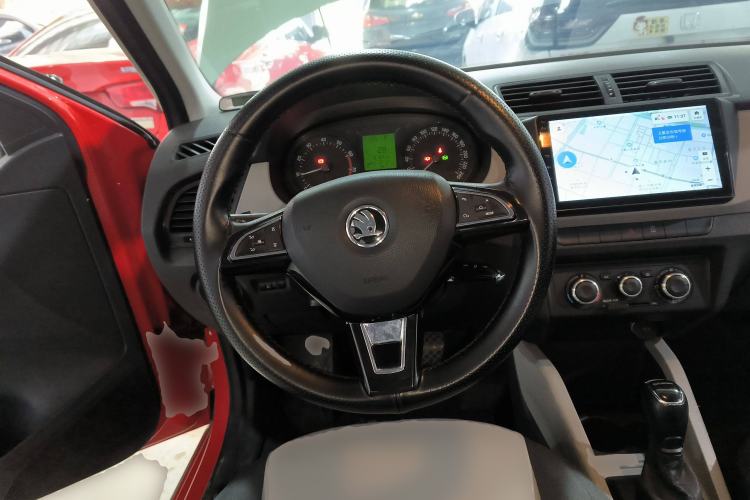 Used Skoda Fabia 2016 1.4L Automatic Car Enjoy Edition Steering Wheel
