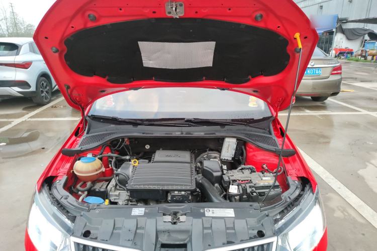 Used Skoda Fabia 2016 1.4L Automatic Car Enjoy Edition Engine Bay