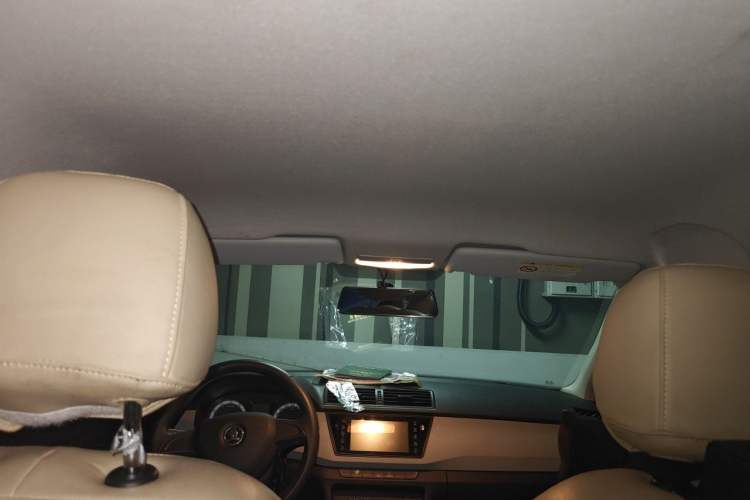 Used Skoda Fabia 2016 1.4L Automatic Car Enjoy Edition Headliner
