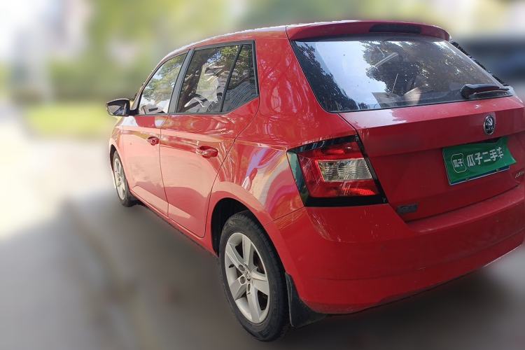 Used Skoda Fabia 2016 1.4L Automatic Car Enjoy Edition Rear Left 45 Deg