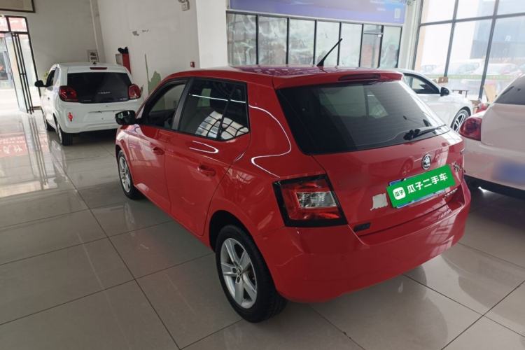 Used Skoda Fabia 2016 1.4L Automatic Car Enjoy Edition Rear Left 45 Deg