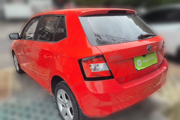 Used Skoda Fabia 2016 1.4L Automatic Car Enjoy Edition Rear Left 45 Deg