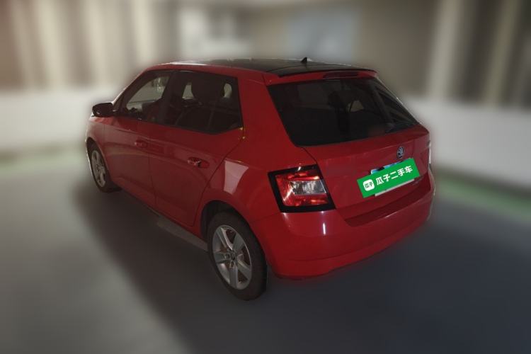 Used Skoda Fabia 2016 1.4L Automatic Car Enjoy Edition Rear Left 45 Deg