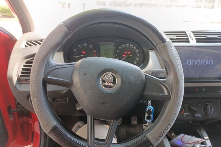 Used Skoda Fabia 2016 1.4L Automatic Car Enjoy Edition Steering Wheel