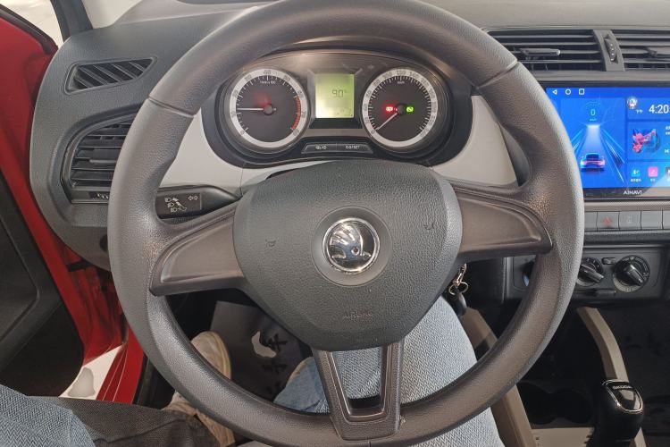 Used Skoda Fabia 2016 1.4L Automatic Car Enjoy Edition Steering Wheel