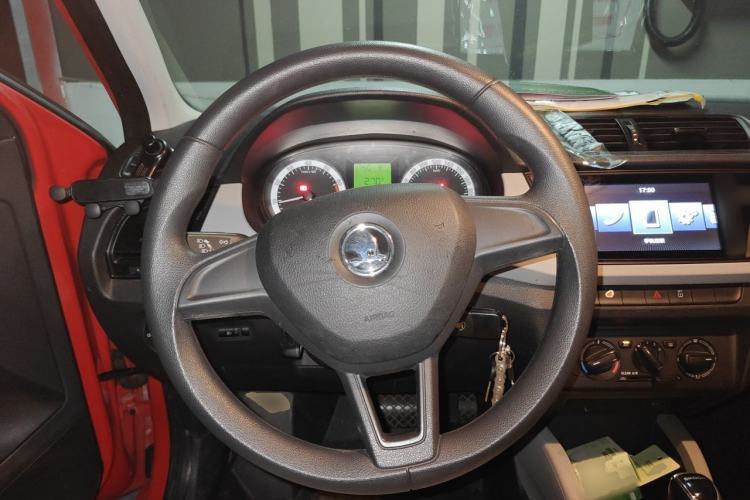 Used Skoda Fabia 2016 1.4L Automatic Car Enjoy Edition Steering Wheel
