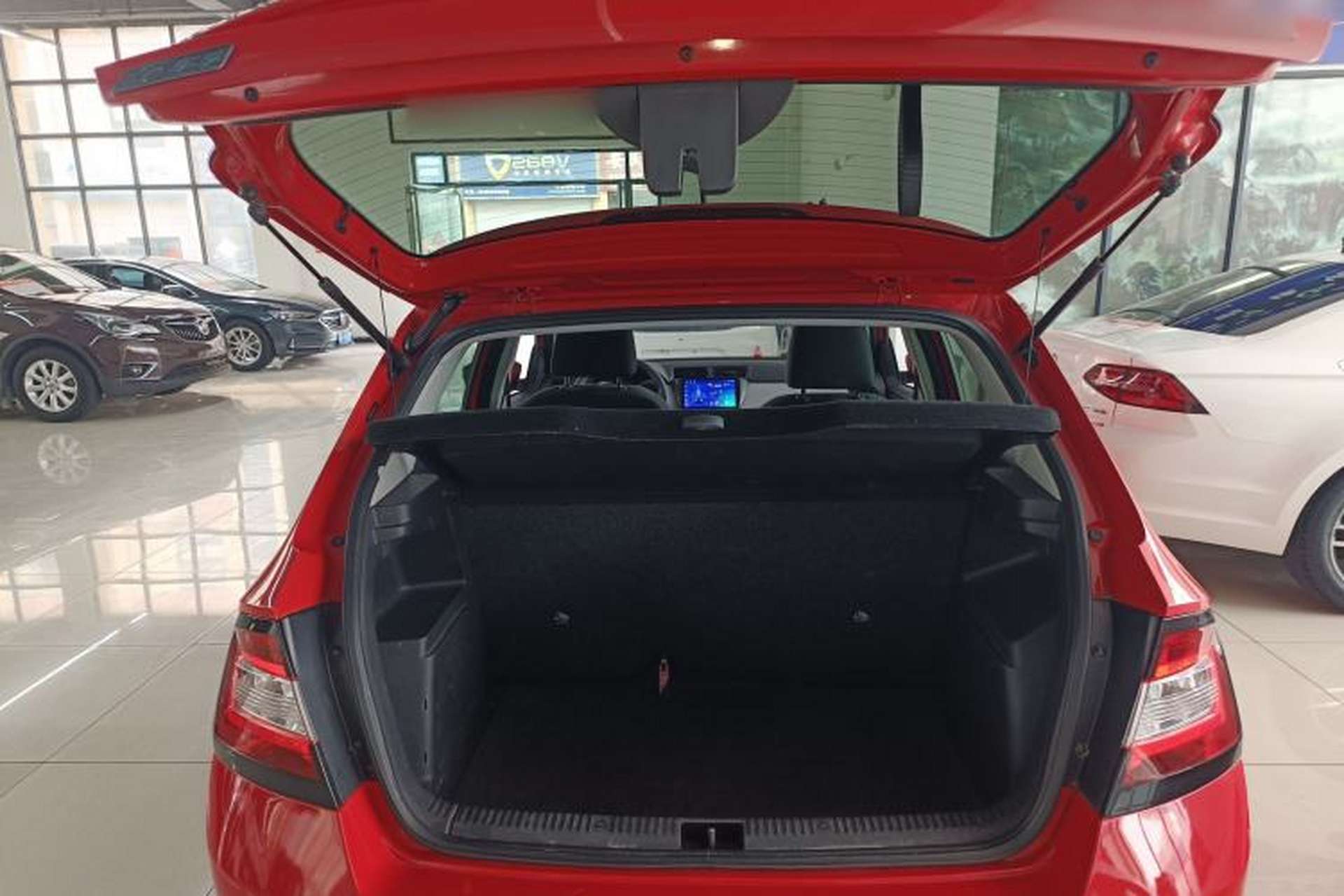 Used Skoda Fabia 2016 1.4L Automatic Car Enjoy Edition Trunk