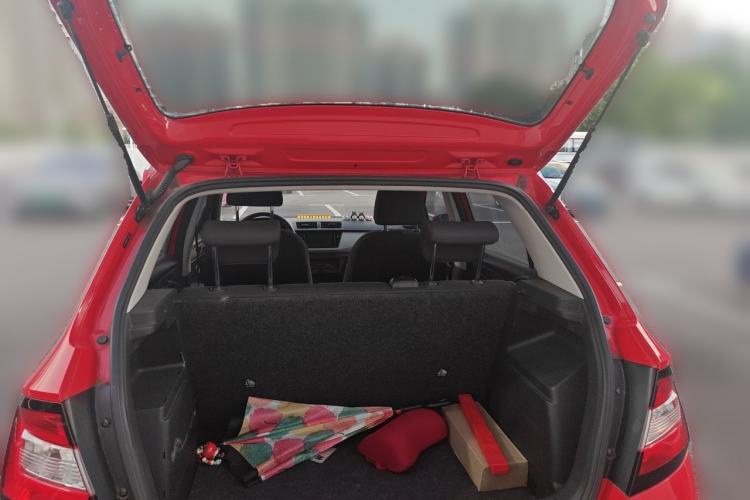 Used Skoda Fabia 2016 1.4L Automatic Car Enjoy Edition Trunk