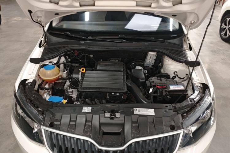 Used Skoda Fabia 2016 1.4L Automatic Car Enjoy Edition Engine Bay
