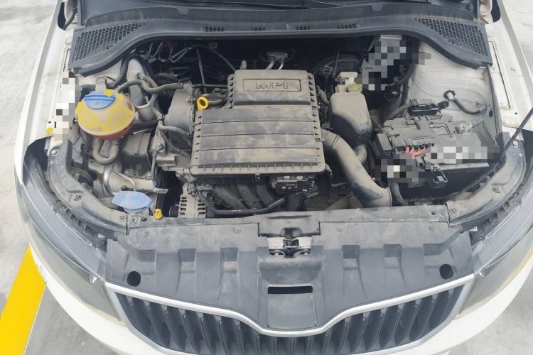 Used Skoda Fabia 2016 1.4L Automatic Car Enjoy Edition Engine Bay