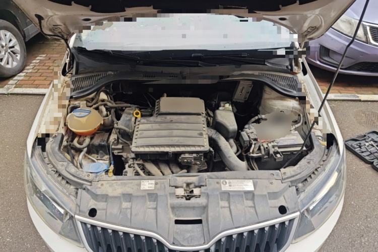 Used Skoda Fabia 2016 1.4L Automatic Car Enjoy Edition Engine Bay