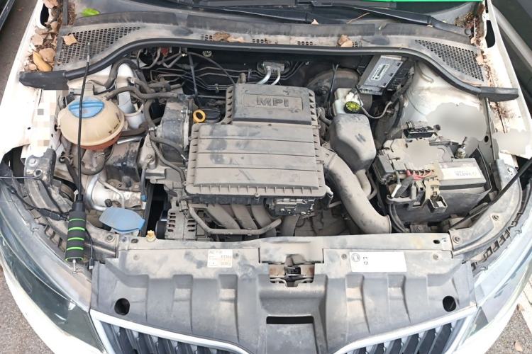 Used Skoda Fabia 2016 1.4L Automatic Car Enjoy Edition Engine Bay