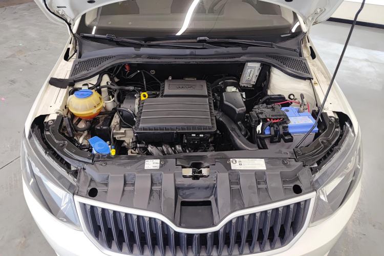 Used Skoda Fabia 2016 1.4L Automatic Car Enjoy Edition Engine Bay