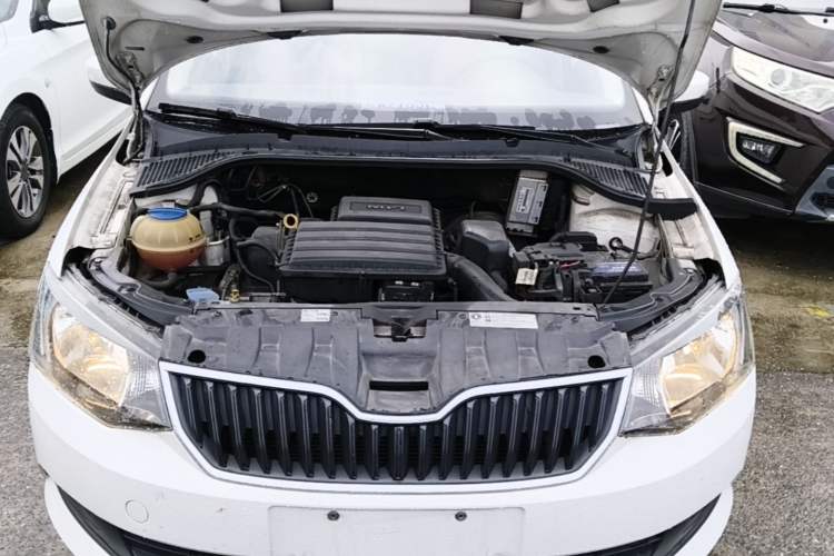 Used Skoda Fabia 2016 1.4L Automatic Car Enjoy Edition Engine Bay