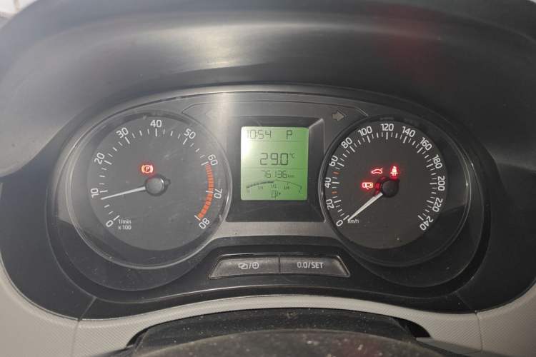 Used Skoda Fabia 2016 1.4L Automatic Car Enjoy Edition Instrument Cluster