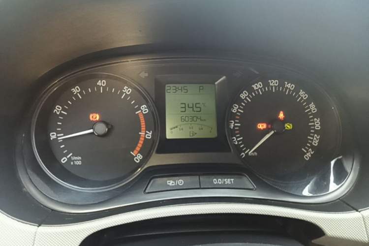 Used Skoda Fabia 2016 1.4L Automatic Car Enjoy Edition Instrument Cluster