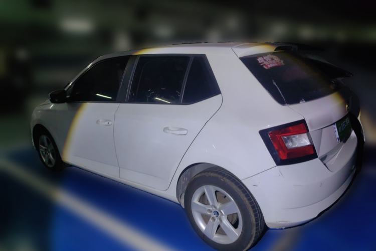 Used Skoda Fabia 2016 1.4L Automatic Car Enjoy Edition Rear Left 45 Deg