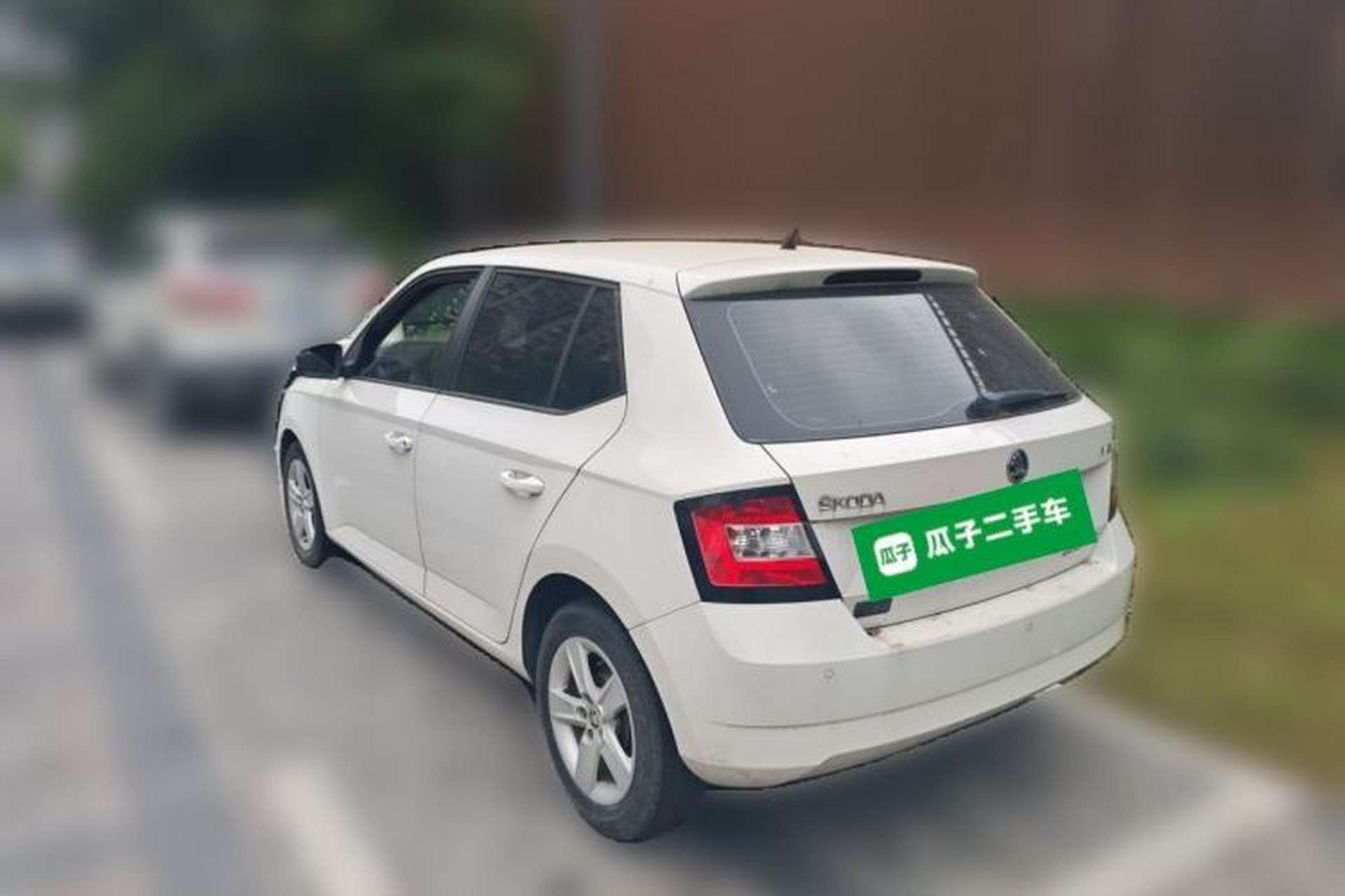 Used Skoda Fabia 2016 1.4L Automatic Car Enjoy Edition Rear Left 45 Deg