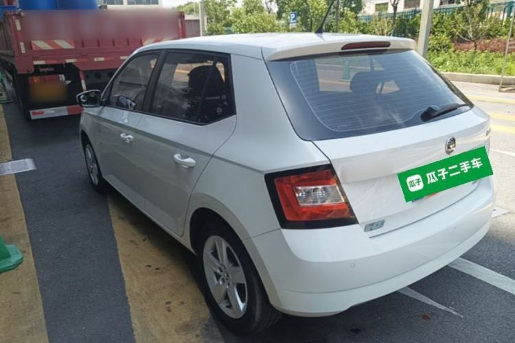 Used Skoda Fabia 2016 1.4L Automatic Car Enjoy Edition Rear Left 45 Deg
