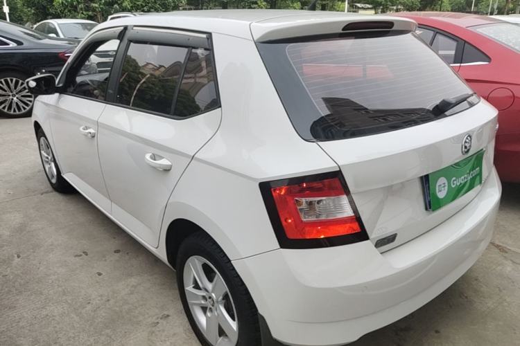 Used Skoda Fabia 2016 1.4L Automatic Car Enjoy Edition Rear Left 45 Deg