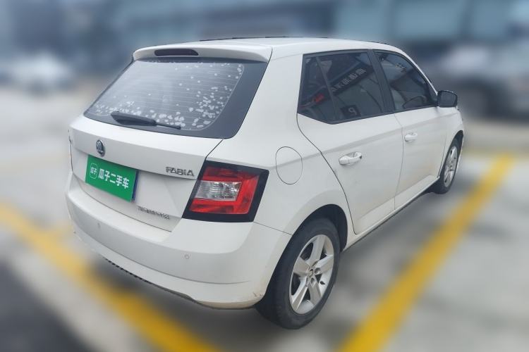 Used Skoda Fabia 2016 1.4L Automatic Car Enjoy Edition Rear Right 45 Deg
