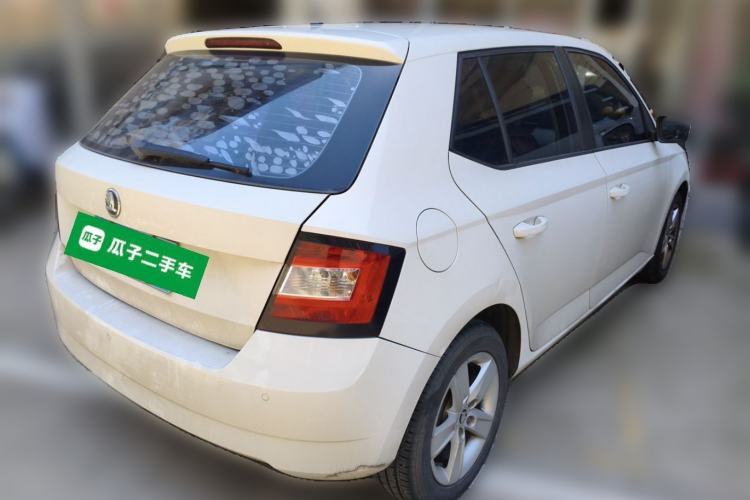 Used Skoda Fabia 2016 1.4L Automatic Car Enjoy Edition Rear Right 45 Deg