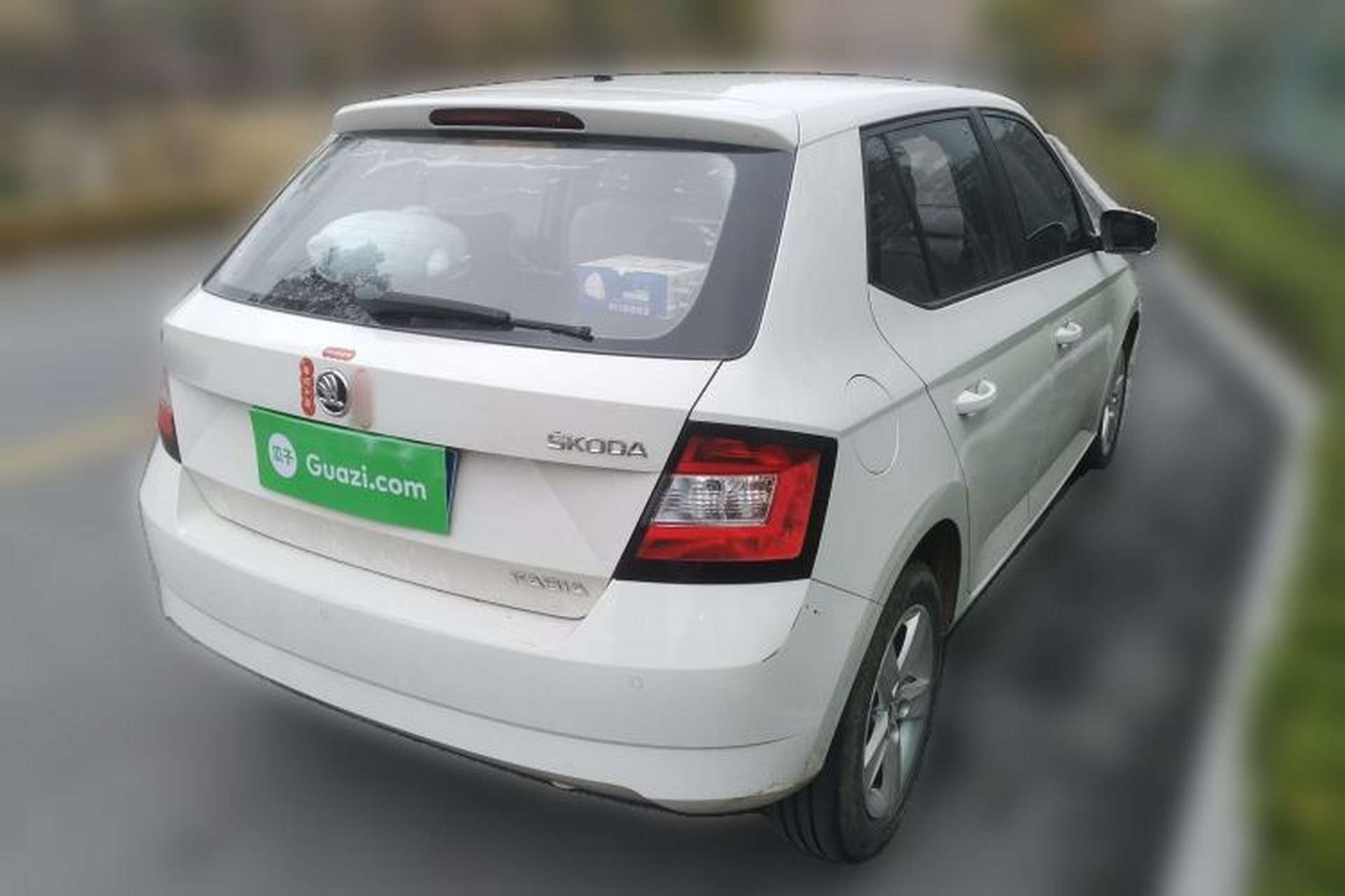 Used Skoda Fabia 2016 1.4L Automatic Car Enjoy Edition Rear Right 45 Deg