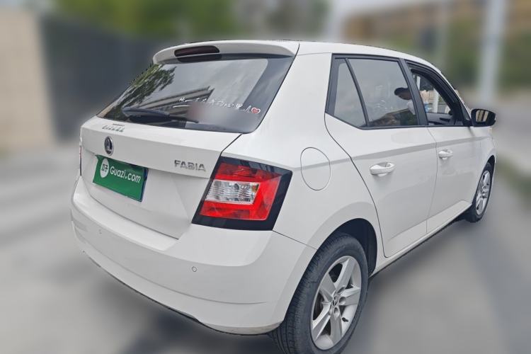 Used Skoda Fabia 2016 1.4L Automatic Car Enjoy Edition Rear Right 45 Deg