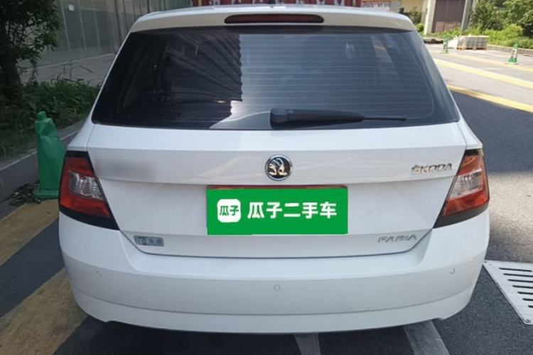 Used Skoda Fabia 2016 1.4L Automatic Car Enjoy Edition Rear