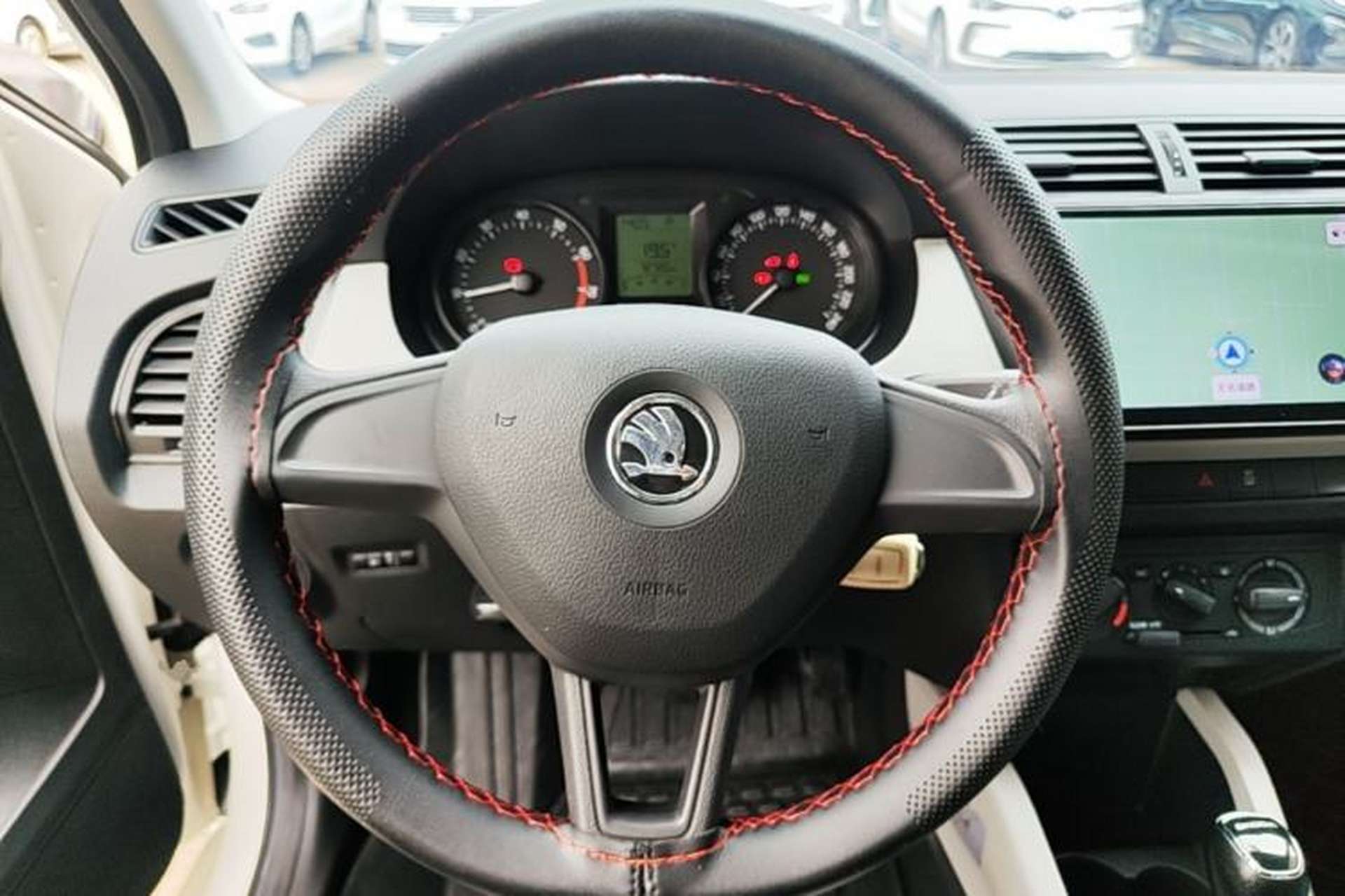 Used Skoda Fabia 2016 1.4L Automatic Car Enjoy Edition Steering Wheel