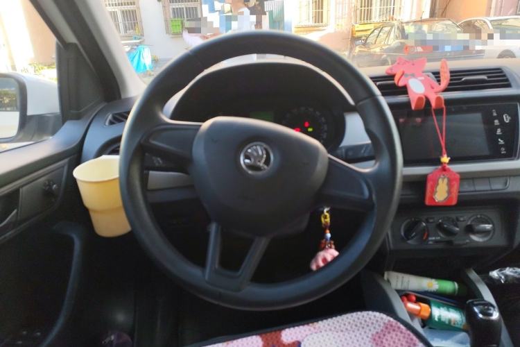 Used Skoda Fabia 2016 1.4L Automatic Car Enjoy Edition Steering Wheel