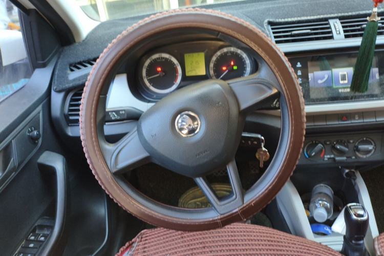 Used Skoda Fabia 2016 1.4L Automatic Car Enjoy Edition Steering Wheel