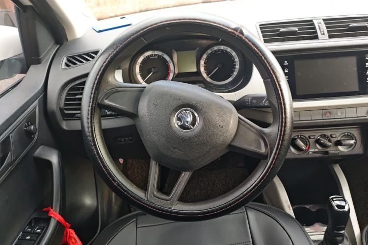 Used Skoda Fabia 2016 1.4L Automatic Car Enjoy Edition Steering Wheel
