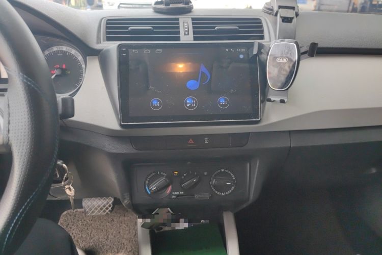 Used Skoda Fabia 2017 1.4L Automatic Car Enjoy Edition Audio And AC Panel
