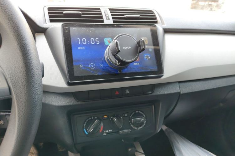 Used Skoda Fabia 2017 1.4L Automatic Car Enjoy Edition Audio And AC Panel