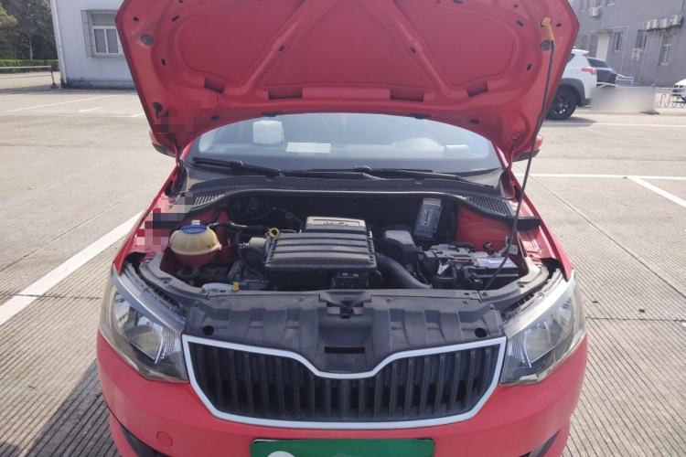 Used Skoda Fabia 2017 1.4L Automatic Car Enjoy Edition Engine Bay