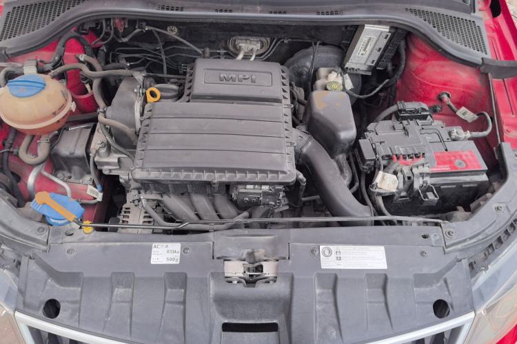 Used Skoda Fabia 2017 1.4L Automatic Car Enjoy Edition Engine Bay