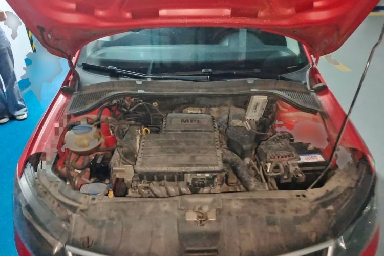 Used Skoda Fabia 2017 1.4L Automatic Car Enjoy Edition Engine Bay