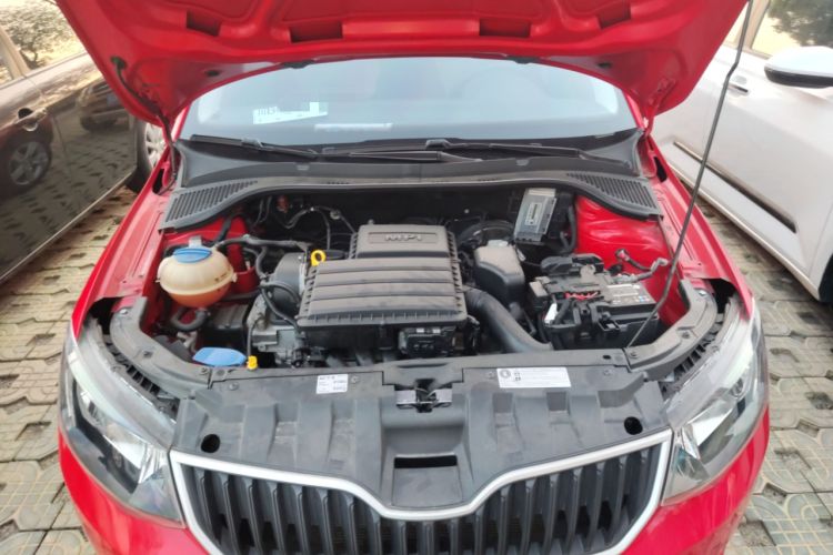 Used Skoda Fabia 2017 1.4L Automatic Car Enjoy Edition Engine Bay