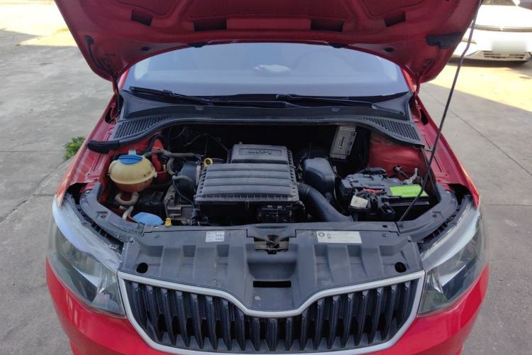 Used Skoda Fabia 2017 1.4L Automatic Car Enjoy Edition Engine Bay