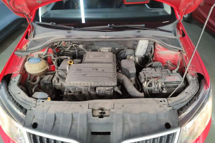 Used Skoda Fabia 2017 1.4L Automatic Car Enjoy Edition Engine Bay