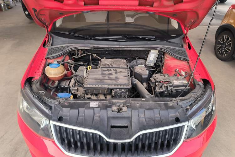 Used Skoda Fabia 2017 1.4L Manual Enjoy Edition Engine Bay