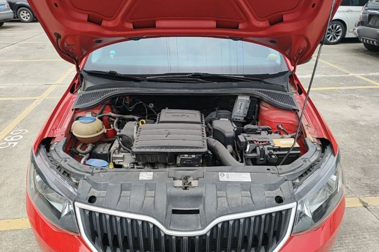 Used Skoda Fabia 2017 1.4L Automatic Car Enjoy Edition Engine Bay