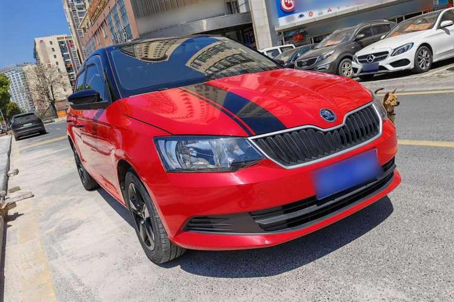 Used Skoda Fabia 2017 1.4L Automatic Car Enjoy Edition Exterior 2