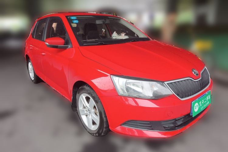 Used Skoda Fabia 2017 1.4L Automatic Car Enjoy Edition Front Right 45 Deg