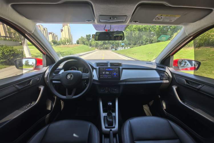 Used Skoda Fabia 2017 1.4L Automatic Car Enjoy Edition Interior 3