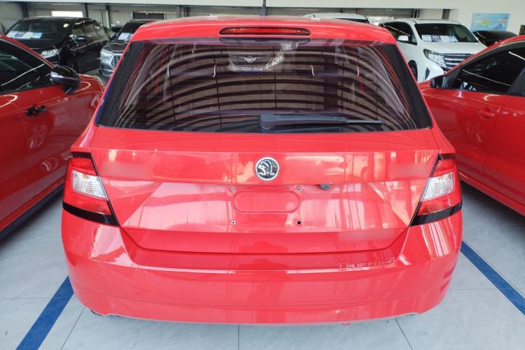 Used Skoda Fabia 2017 1.4L Automatic Car Enjoy Edition Rear