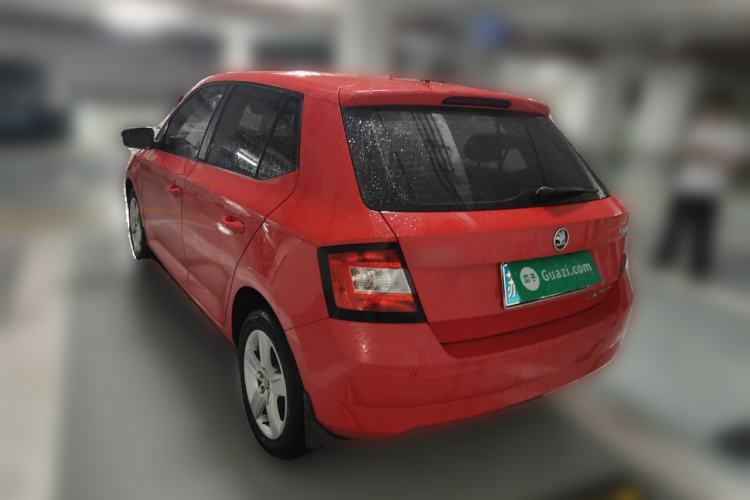 Used Skoda Fabia 2017 1.4L Automatic Car Enjoy Edition Rear Left 45 Deg